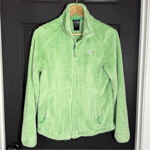 The North Face Women's Light Green Teddy Jacket